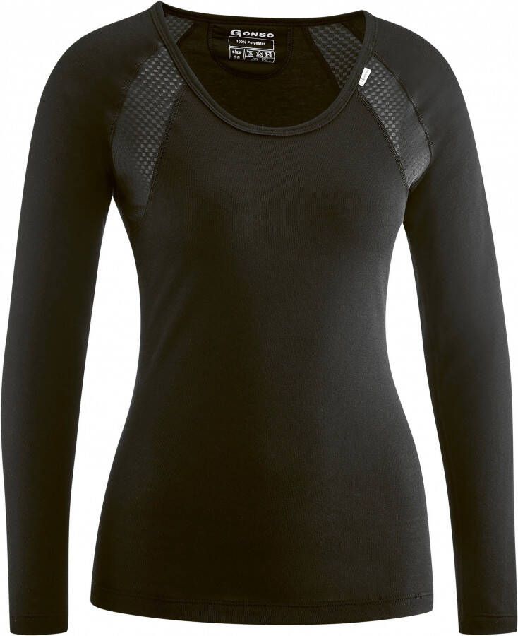 Gonso Functioneel shirt Base Shirt Longsleeve Therm W Dames onderhemd met lange mouwen fiets onderhemd