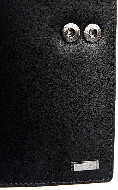 GreenLand Nature Portemonnee Black Nappa met rfid-bescherming