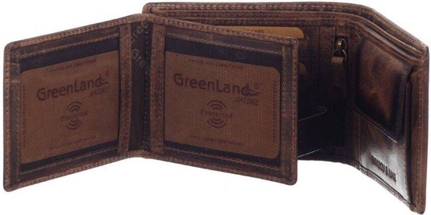 GreenLand Nature Portemonnee MASCU & LINE met rfid-technologie