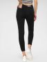 Hailys high waist skinny jeans Romina zwart - Thumbnail 4
