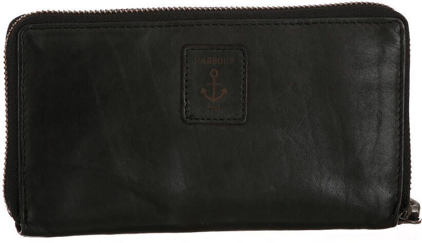 HARBOUR 2nd Portemonnee Atlantica van leer met mooi gestempeld logo
