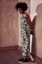HECHTER PARIS Midi-jurk kuitlang figuurvolgend van viscose met striksluiting - Thumbnail 11