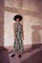 HECHTER PARIS Midi-jurk kuitlang figuurvolgend van viscose met striksluiting - Thumbnail 10