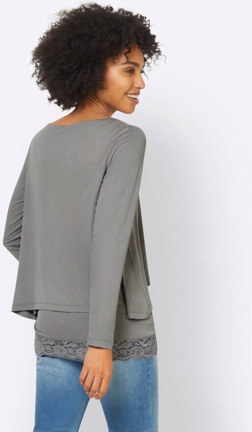 heine 2-in-1-shirt met lange mouwen Shirt 2-in-1 (1-delig)