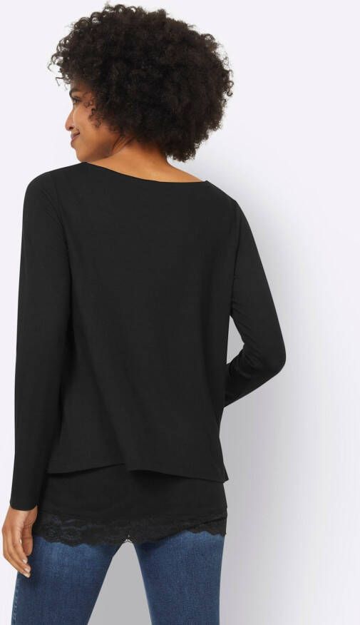 heine 2-in-1-shirt met lange mouwen Shirt 2-in-1 (1-delig)