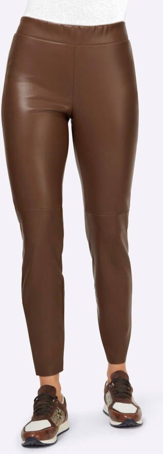heine Imitatieleren broek