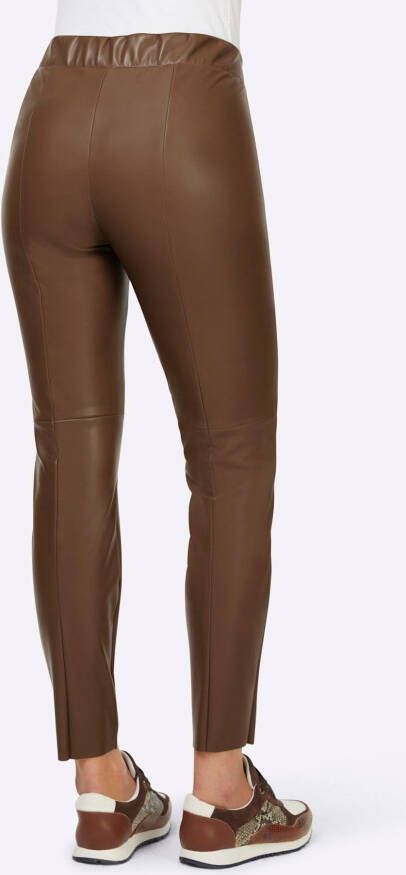 heine Imitatieleren broek