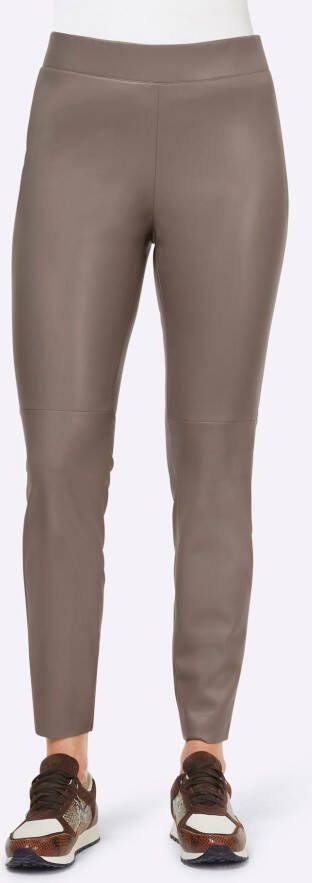 heine Imitatieleren broek