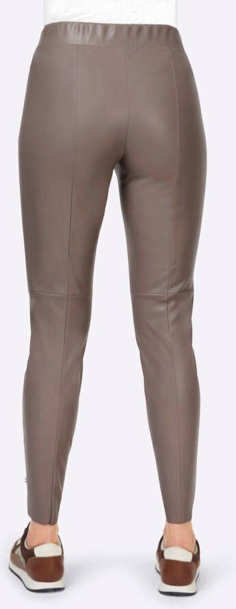 heine Imitatieleren broek