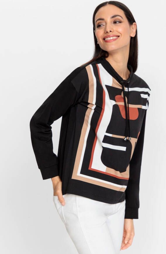 heine Shirt met lange mouwen Gedessineerd shirt (1-delig)