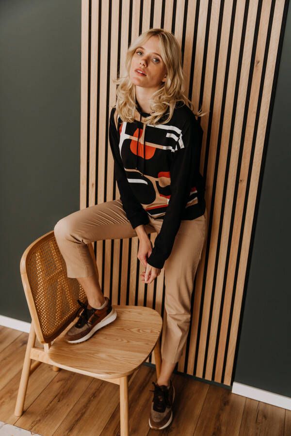heine Shirt met lange mouwen Gedessineerd shirt (1-delig)