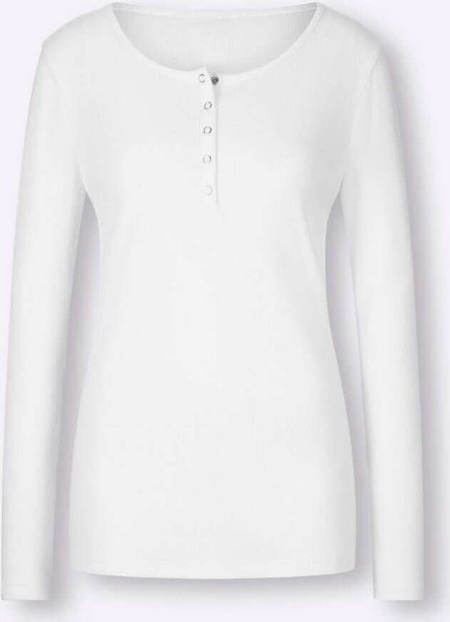 heine Shirt met lange mouwen Shirt (1-delig)