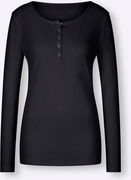 heine Shirt met lange mouwen Shirt (1-delig)