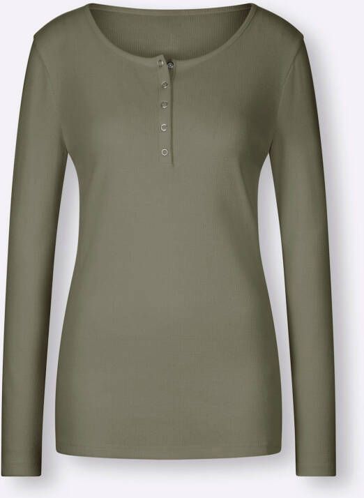 heine Shirt met lange mouwen Shirt (1-delig)
