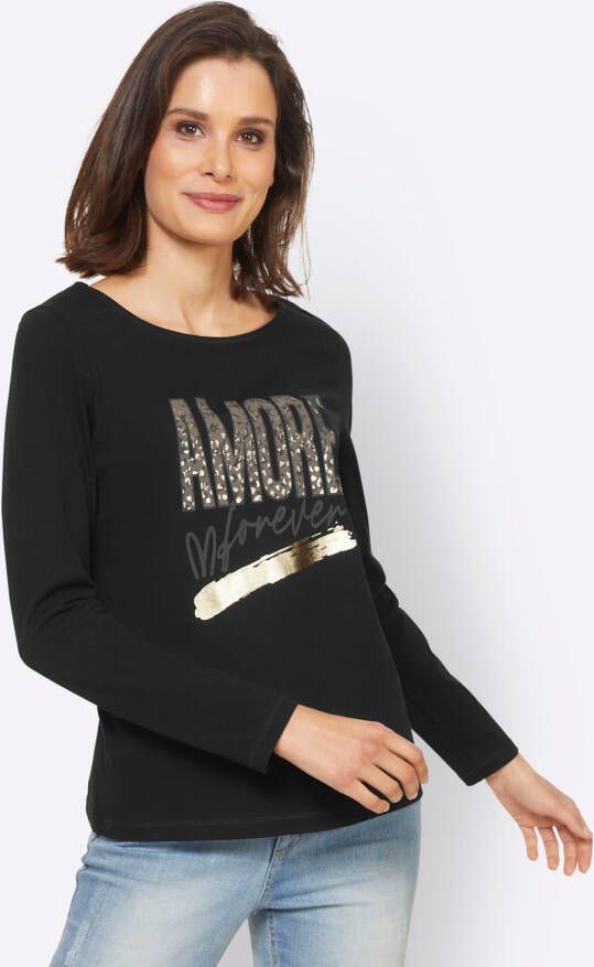 heine Shirt met ronde hals Shirt (1-delig)