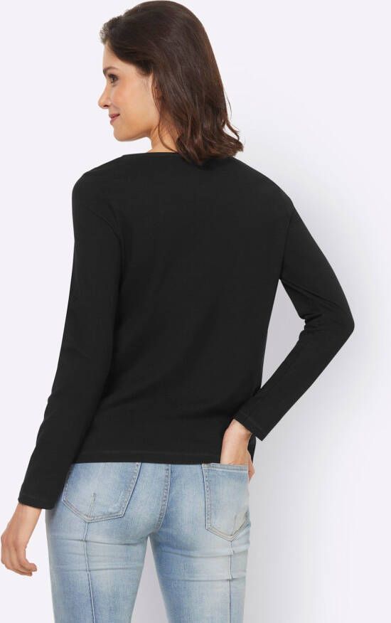 heine Shirt met ronde hals Shirt (1-delig)