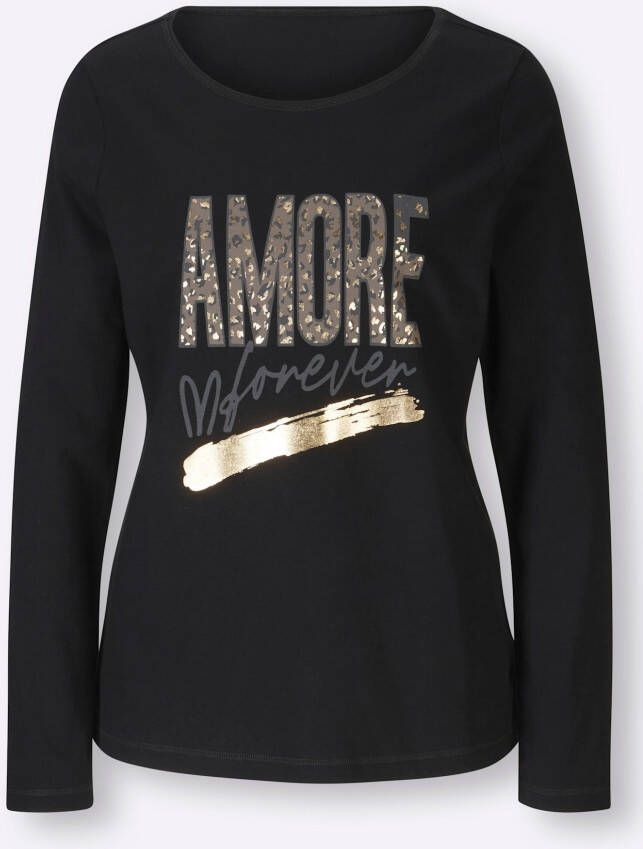 heine Shirt met ronde hals Shirt (1-delig)