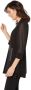 HERMANN LANGE Collection Lange blazer Liliana van jersey en chiffon - Thumbnail 4