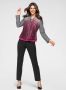 HERMANN LANGE Collection Stretchbroek in elegant comfortmodel met persplooien - Thumbnail 13