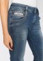 Herrlicher High-waist jeans RADINA RECYCLED DENIM met licht push-upeffect - Thumbnail 3