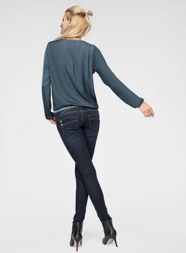 Herrlicher Skinny jeans PIPER SLIM REUSED DENIM van milieuvriendelijke productie
