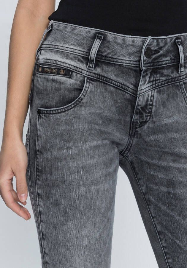 Herrlicher Slim fit jeans COSY SLIM Modellerend effect door ingewerkte geer