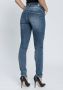 Herrlicher Slim fit jeans COSY SLIM Modellerend effect door ingewerkte geer - Thumbnail 2