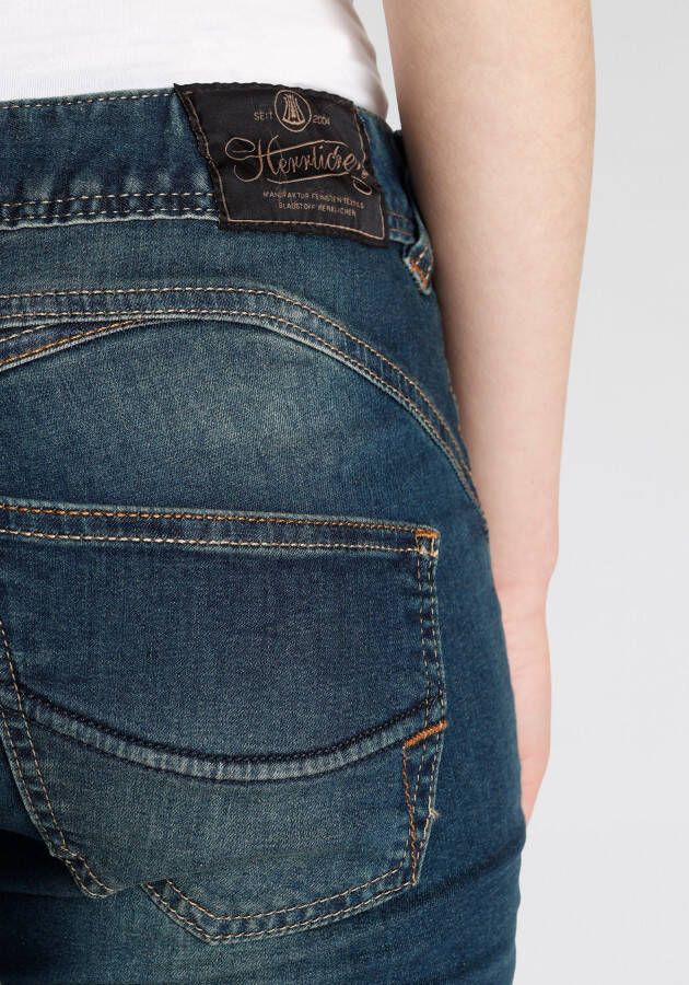 Herrlicher Slim fit jeans GILA SLIM ORGANIC DENIM milieuvriendelijk dankzij kitotex technology