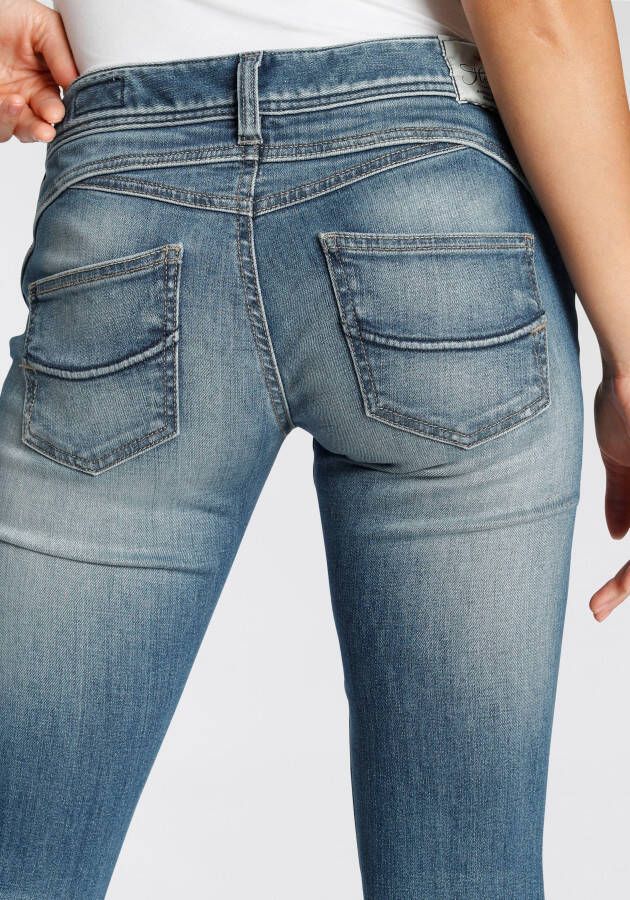 Herrlicher Slim fit jeans GILA SLIM ORGANIC DENIM milieuvriendelijk dankzij kitotex technology