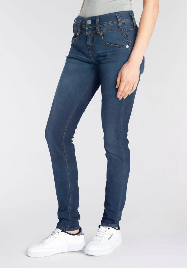 Herrlicher Slim fit jeans PEARL SLIM REUSED Aanhoudende topkwaliteit bevat gerecycled materiaal