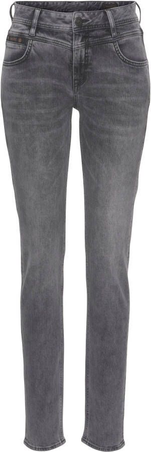 Herrlicher Slim fit jeans PEPPY SLIM RECYCLED DENIM Normal Waist gerecycled polyester