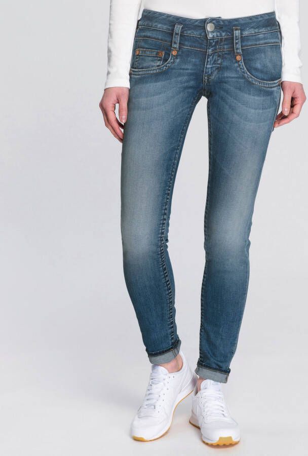 Herrlicher Slim fit jeans PITCH SLIM ORGANIC milieuvriendelijk dankzij kitotex technology