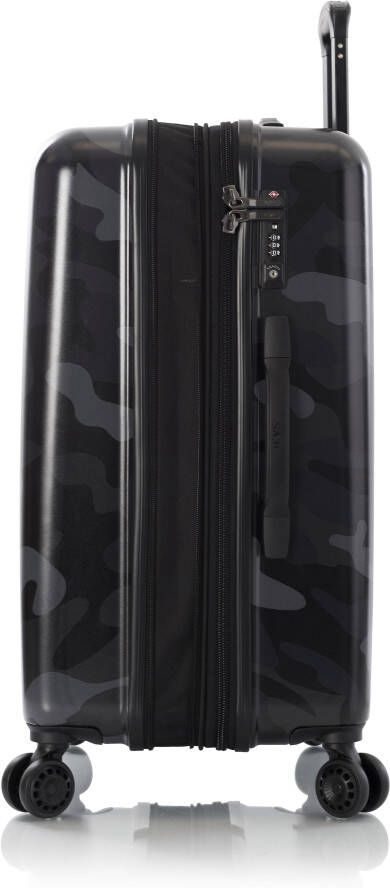 Heys Hardshell-trolley Black Camo 66 cm x Joachim Llambi harde koffer volumevergroting