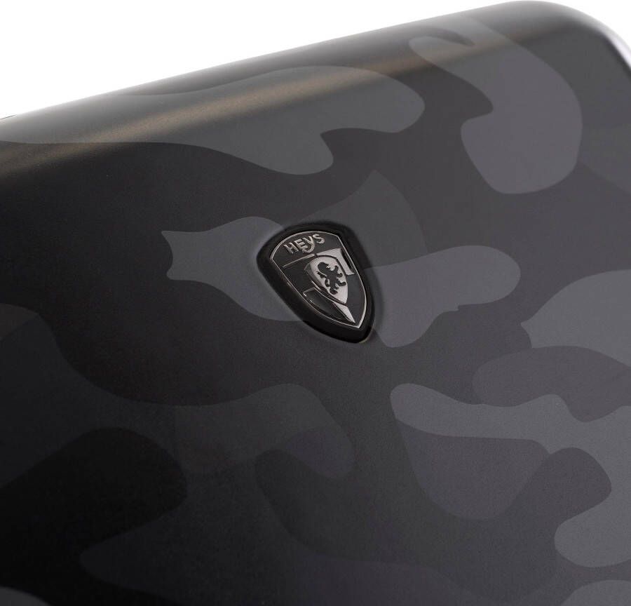 Heys Hardshell-trolley Black Camo 66 cm x Joachim Llambi harde koffer volumevergroting