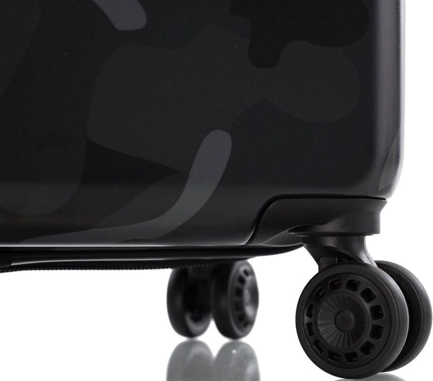 Heys Hardshell-trolley Black Camo 66 cm x Joachim Llambi harde koffer volumevergroting