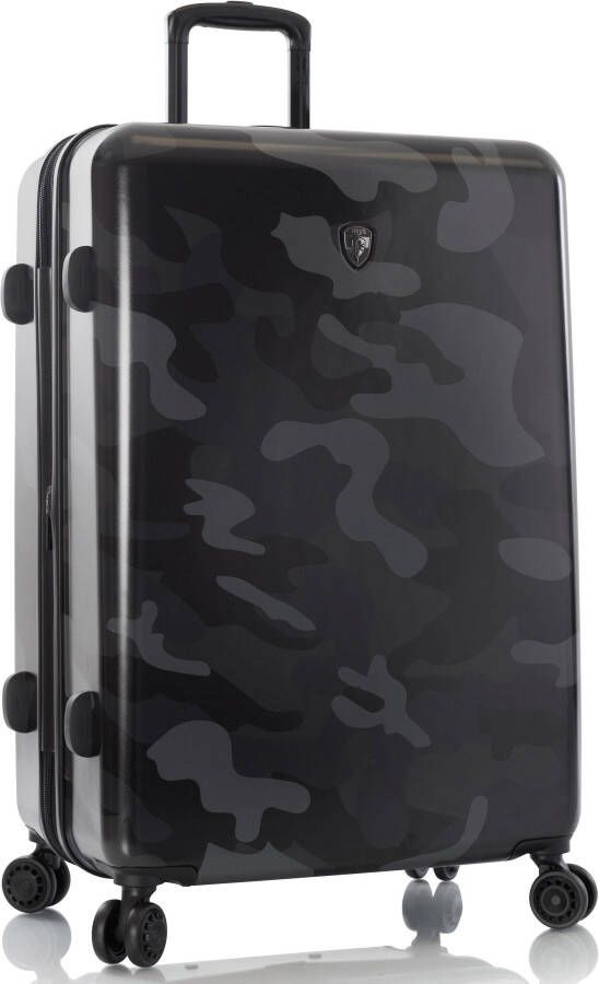 Heys Hardshell-trolley Black Camo 76 cm x Joachim Llambi reisbagage TSA-slot volumevergroting