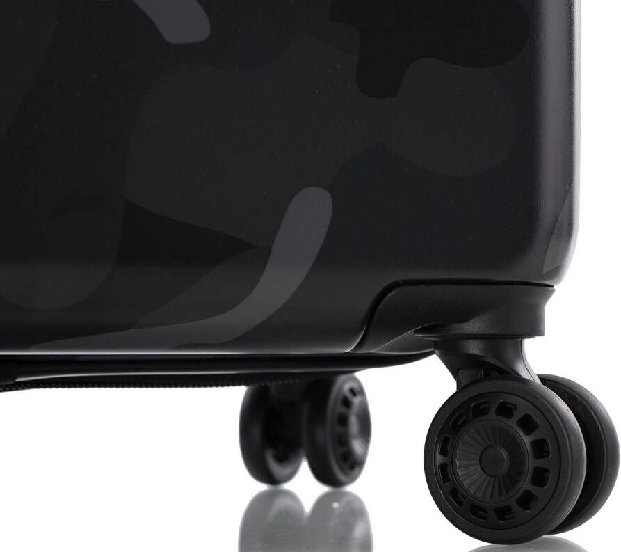 Heys Hardshell-trolley Black Camo 76 cm x Joachim Llambi reisbagage TSA-slot volumevergroting
