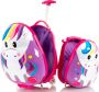 Heys Kinderkoffer Travel Tots 46 cm eenhoorn x Joachim Llambi kindertrolley kinder reisbagage (set 2 stuks) - Thumbnail 2