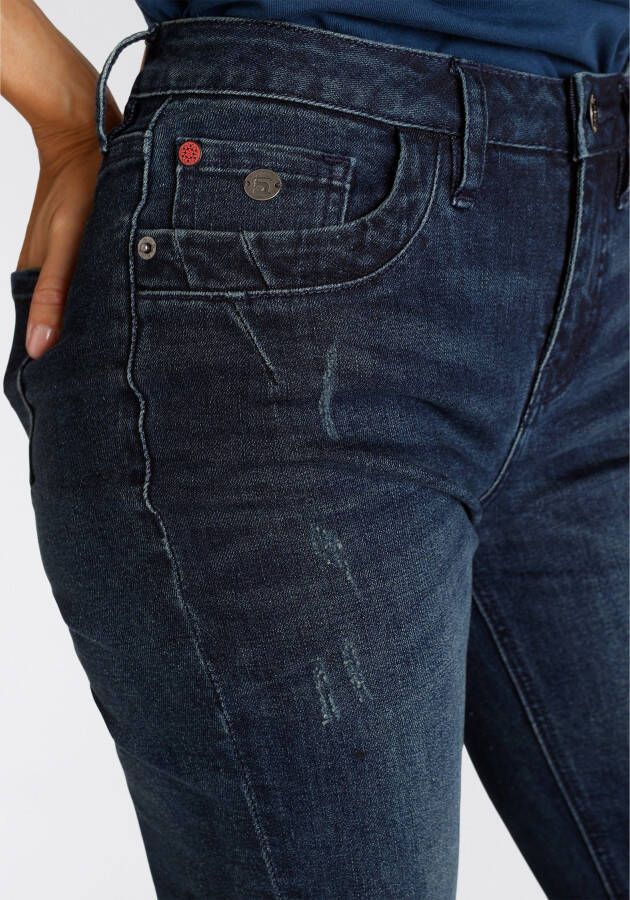 H.I.S 5-pocket jeans EdnaHS ecologische waterbesparende productie door ozon wash