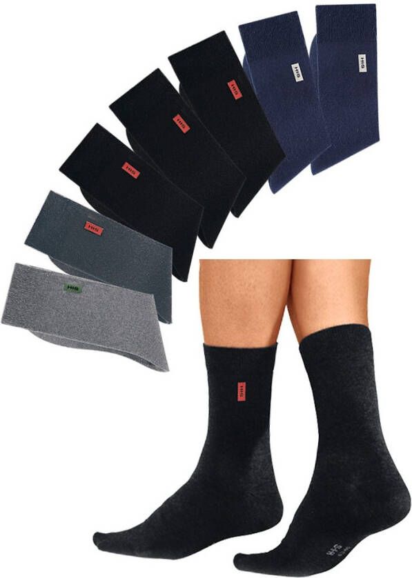 H.I.S Basic sokken in aangename katoenkwaliteit (7 paar 7 paar)