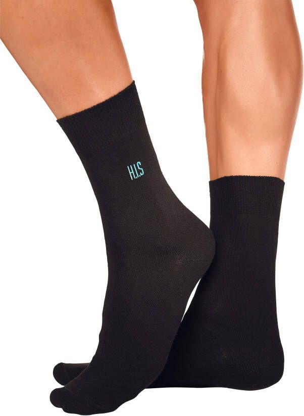 H.I.S Basic sokken met comfortboord (7 paar)