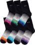 H.I.S Basic sokken met zwarte schacht (set 7 paar) - Thumbnail 3