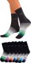 H.I.S Basic sokken met zwarte schacht (set 7 paar) - Thumbnail 6