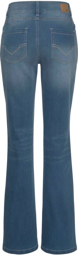 H.I.S Bootcut jeans High waist waterbesparende fabricage dankzij ozon wash