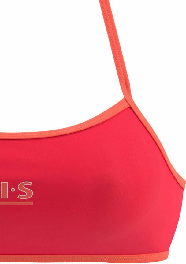 H.I.S Bustierbikini met contrastdetails