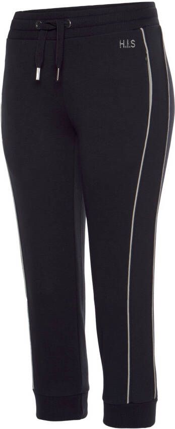 H.I.S Capribroek met zijpiping loungewear