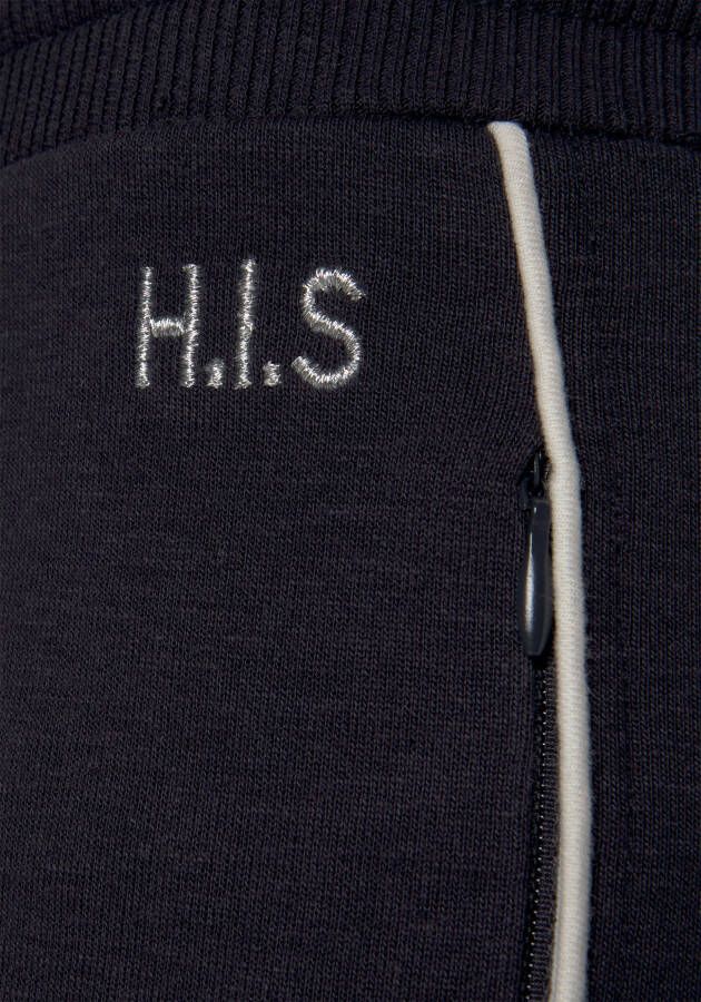 H.I.S Capribroek met zijpiping loungewear