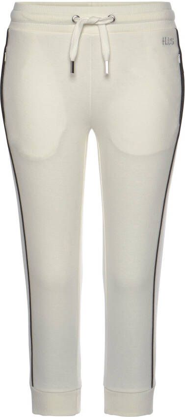 H.I.S Capribroek met zijpiping loungewear