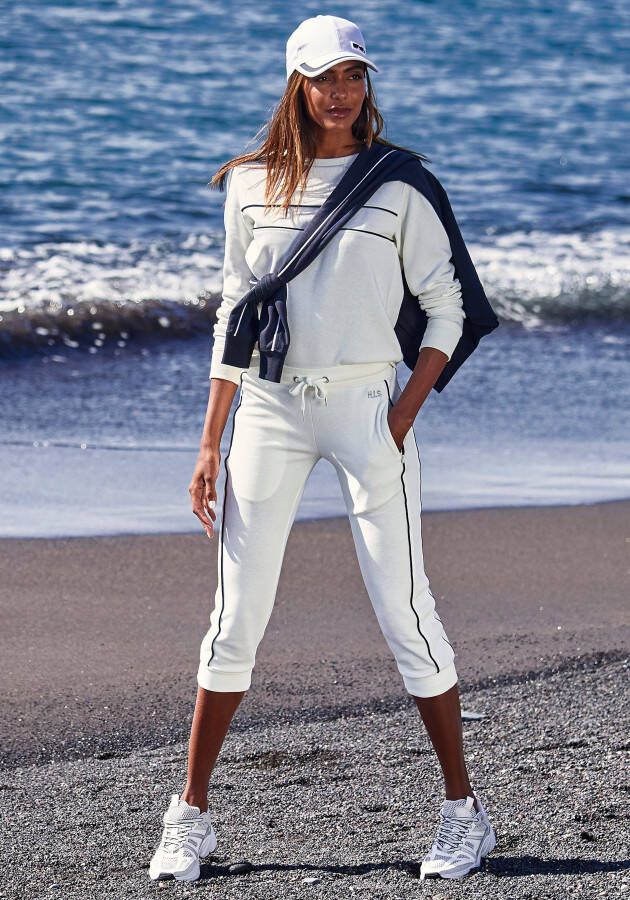 H.I.S Capribroek met zijpiping loungewear