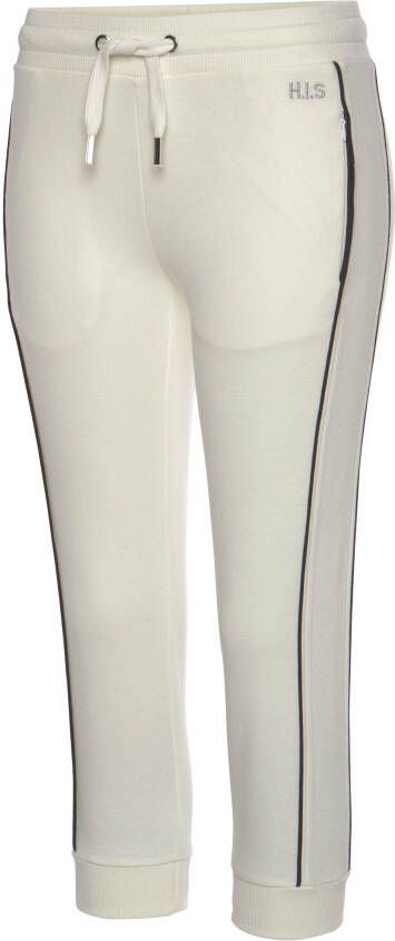 H.I.S Capribroek met zijpiping loungewear